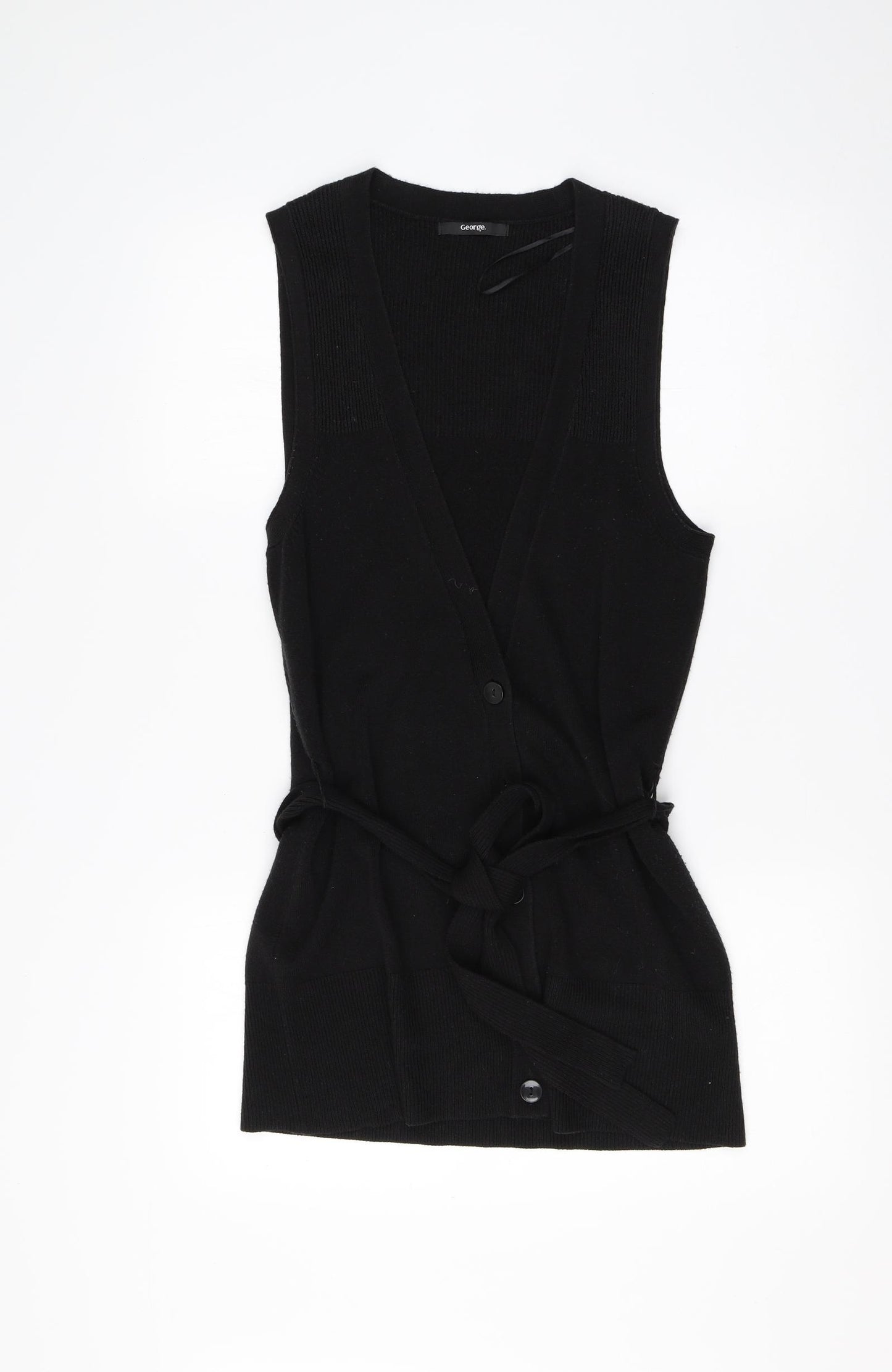 George Womens Black   Cardigan Jumper Size 12