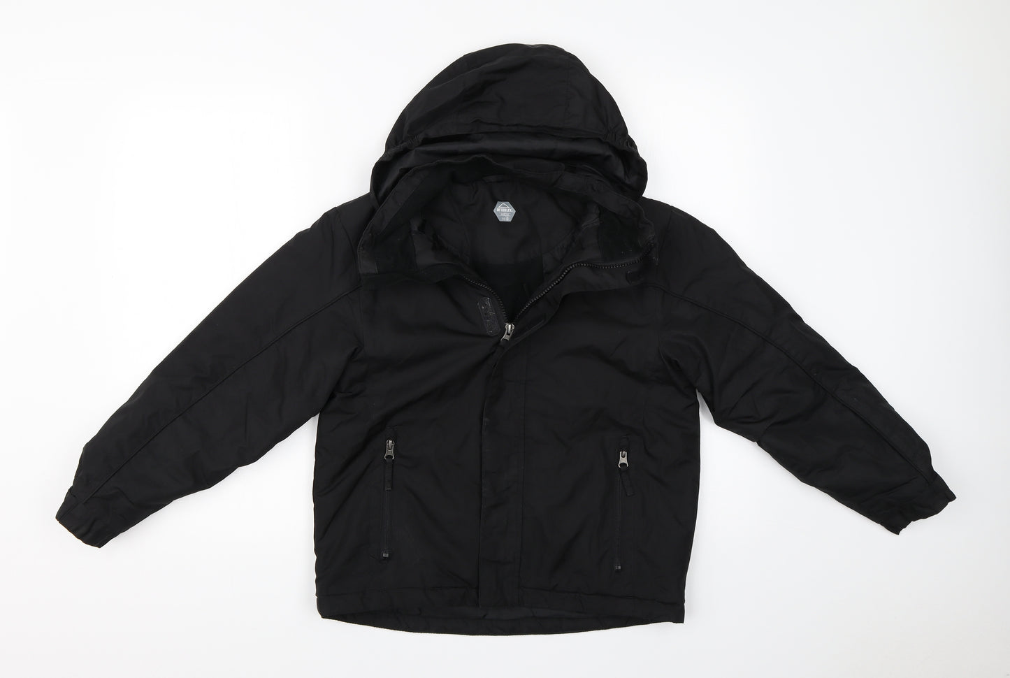 McKINLEY Boys Black   Overcoat Coat Size 10 Years