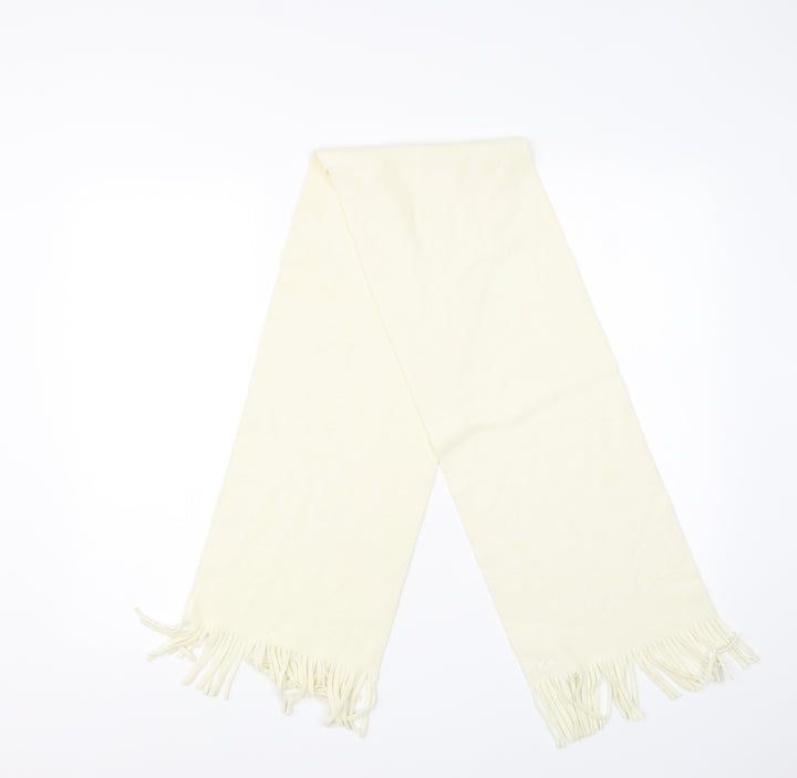 Preworn Unisex White   Scarf Scarves & Wraps