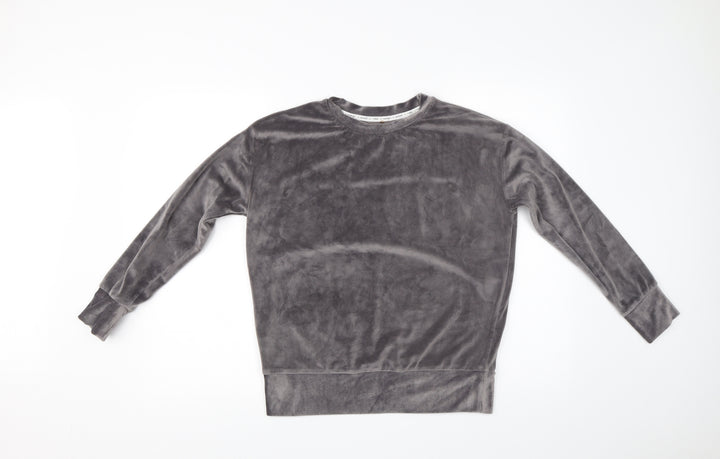George Womens Grey   Pullover Sweatshirt Size 10