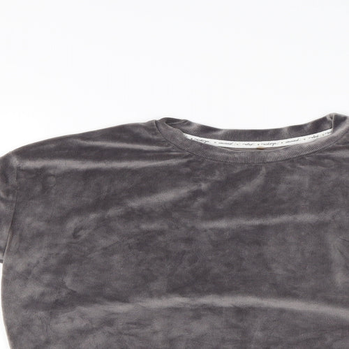 George Womens Grey   Pullover Sweatshirt Size 10