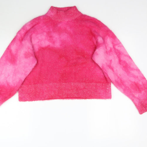 H&M Womens Pink   Pullover Jumper Size S