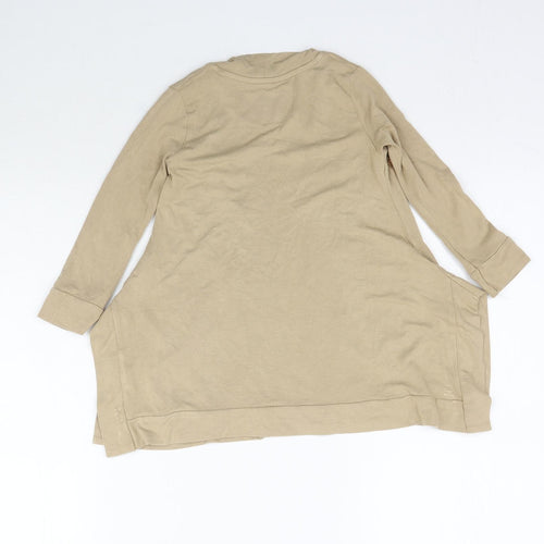 NEXT Girls Beige   Cardigan Jumper Size 3 Years