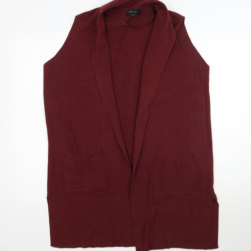 Atmosphere Womens Red  Knit Cardigan Jumper Size L