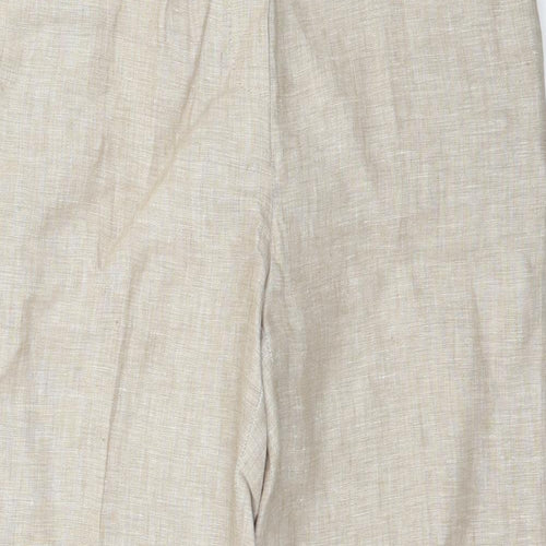 TU Womens Beige   Trousers  Size 8 L27 in