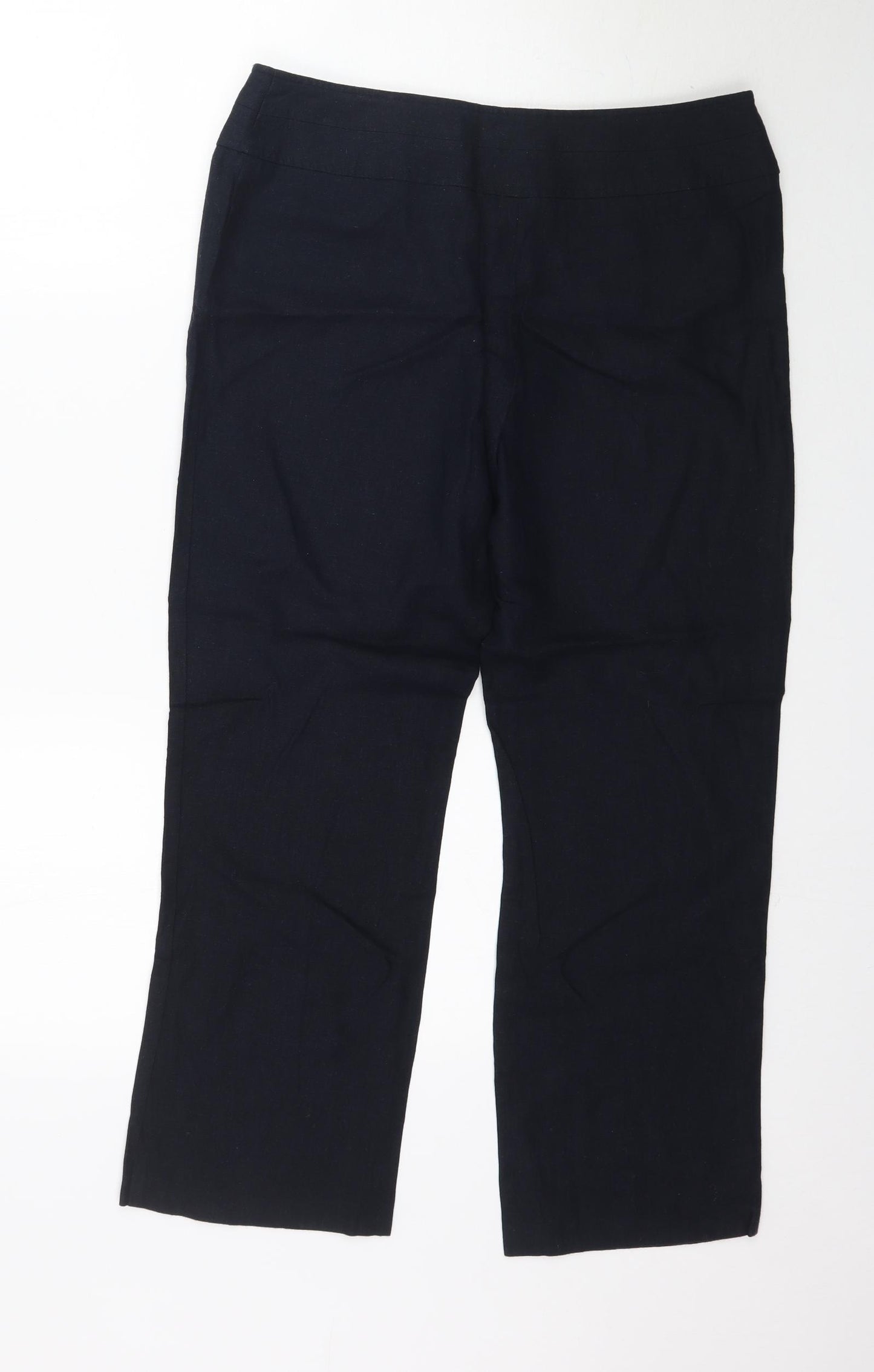 Debenhams Womens Blue   Trousers  Size 12 L26 in
