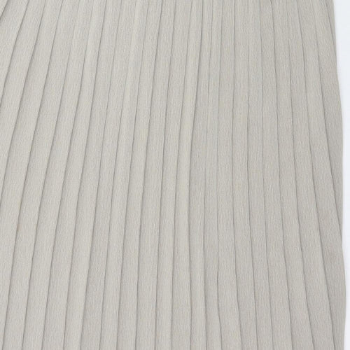 Your 6th sense Womens Beige   Pleated Skirt Size 20