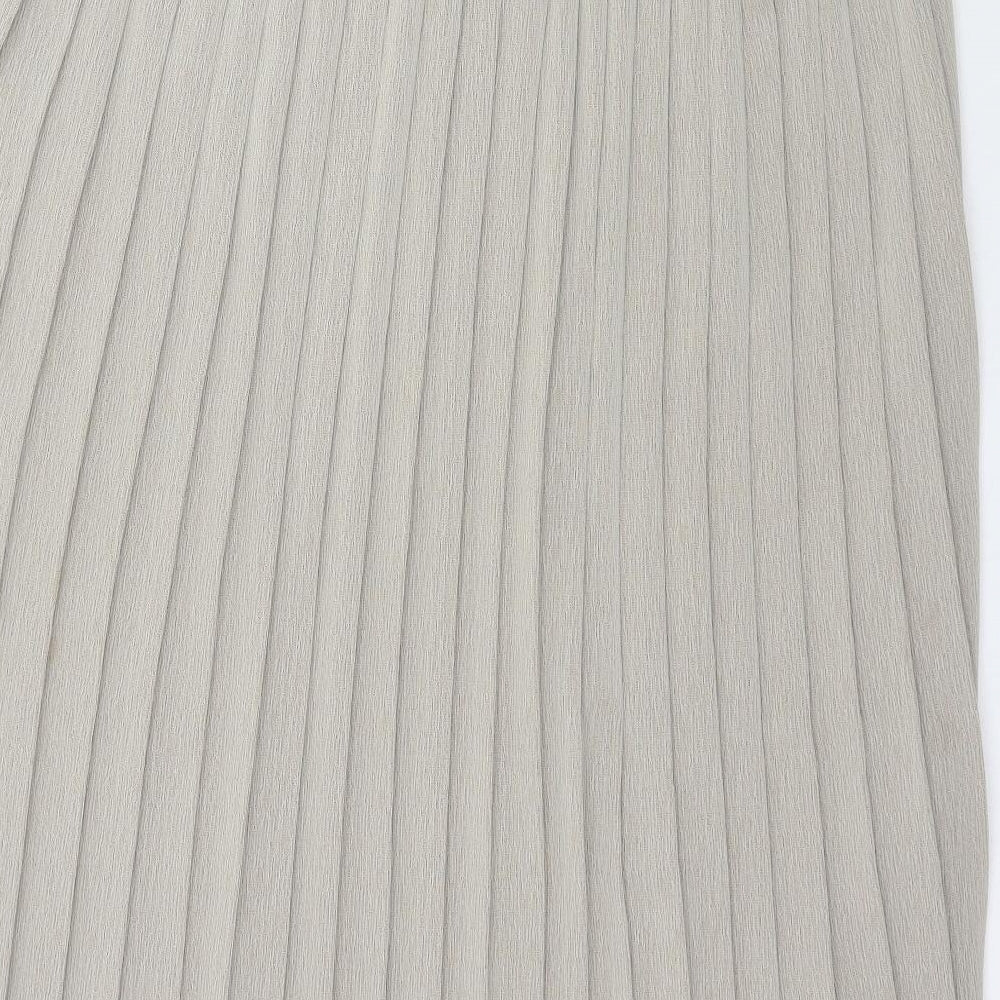 Your 6th sense Womens Beige   Pleated Skirt Size 20