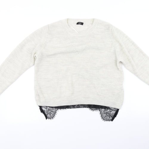 F&F Womens Beige   Pullover Jumper Size 12