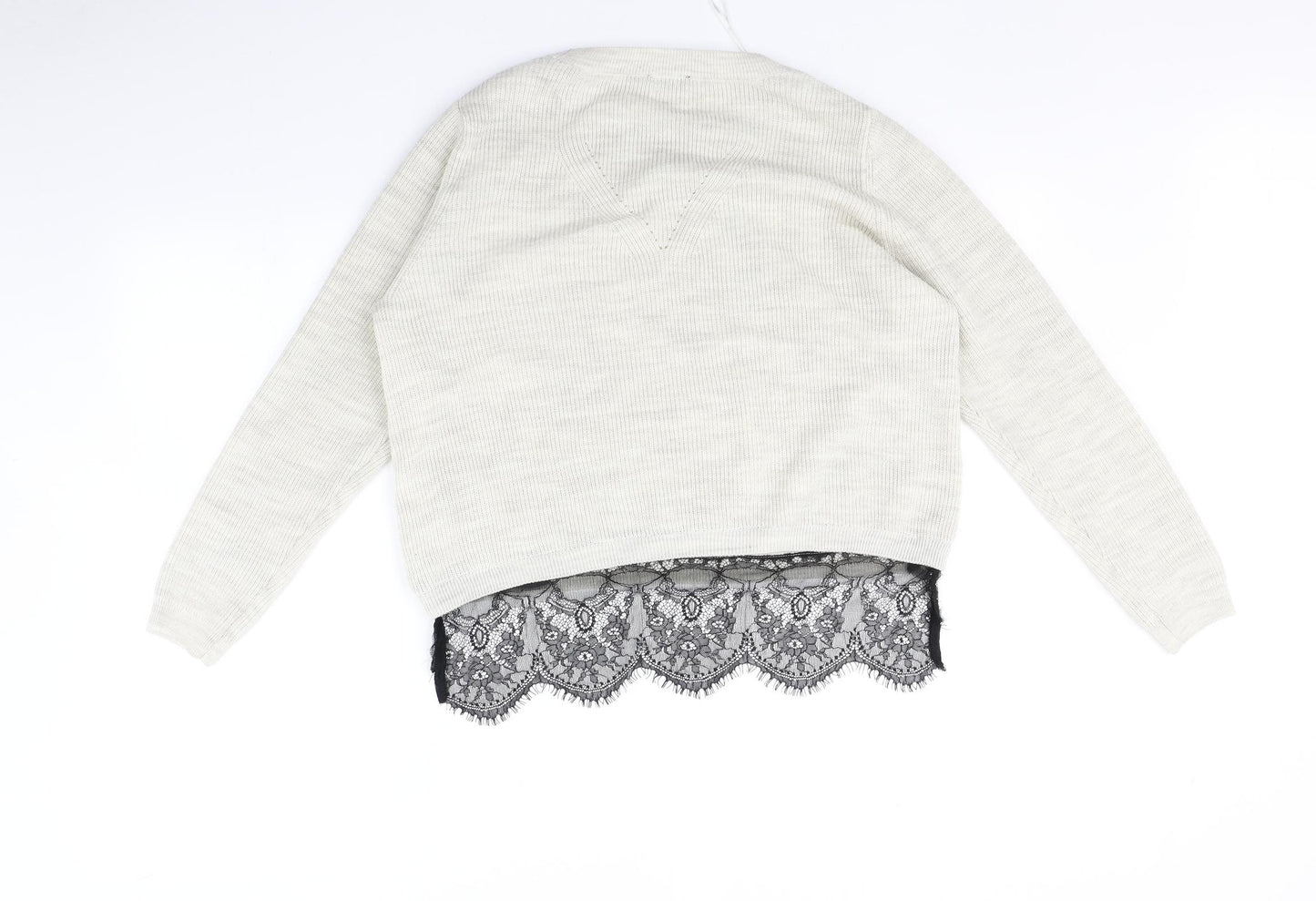 F&F Womens Beige   Pullover Jumper Size 12