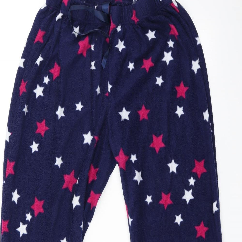 Preworn Womens Blue    Lounge Pants Size L  - Star print
