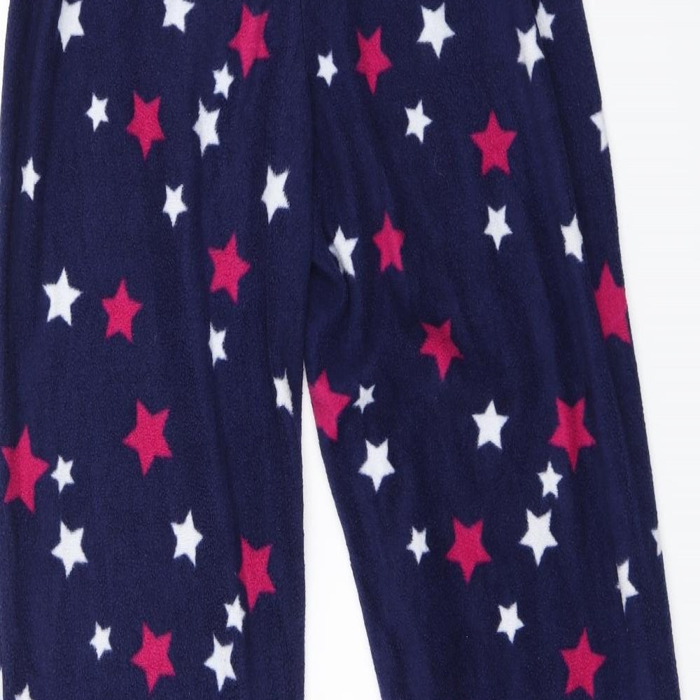 Preworn Womens Blue    Lounge Pants Size L  - Star print
