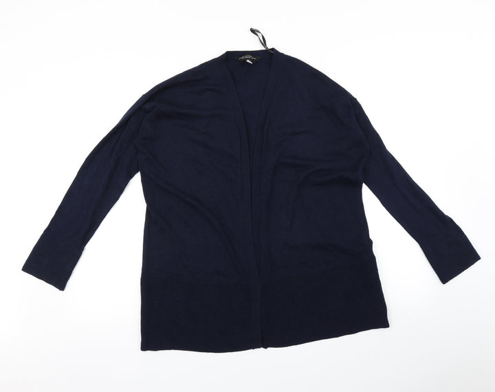 Dorothy Perkins Womens Blue Cardigan Jumper Size 8