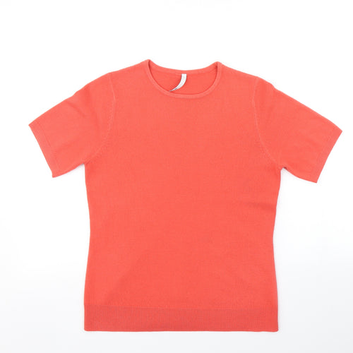 BHS Womens Orange   Pullover Jumper Size 10