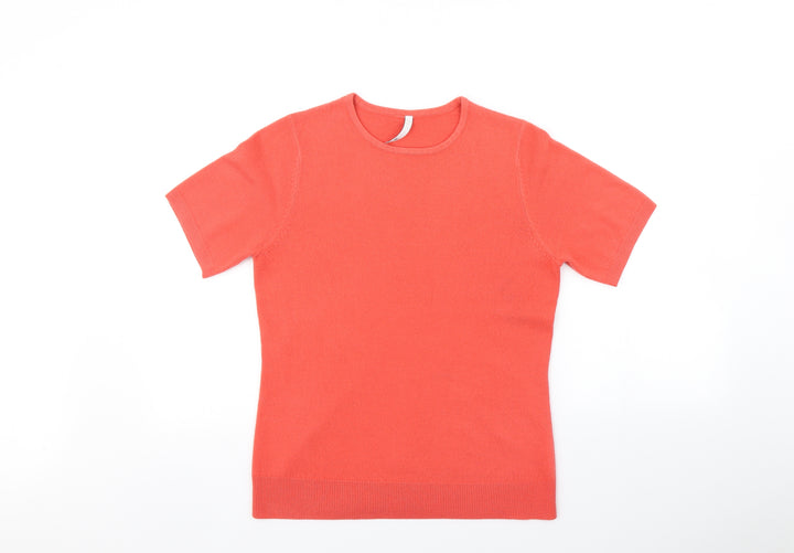BHS Womens Orange Pullover Jumper Size 10