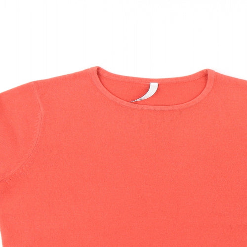 BHS Womens Orange   Pullover Jumper Size 10