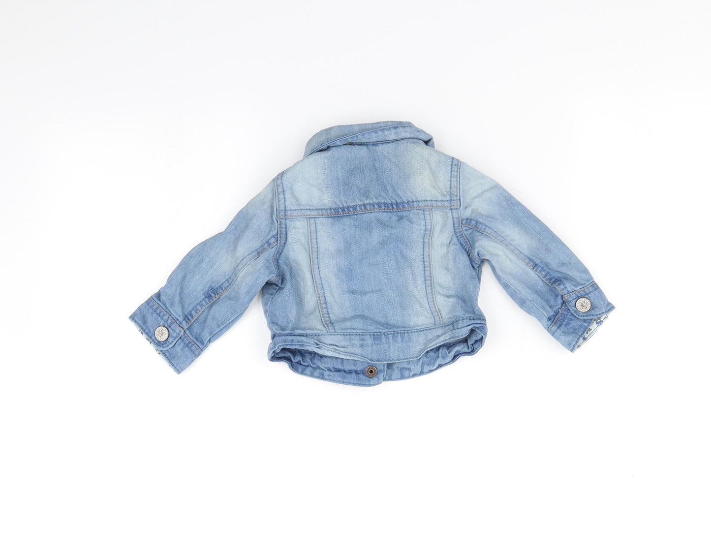 NEXT Baby Blue  Ramie Jacket  Size 3-6 Months