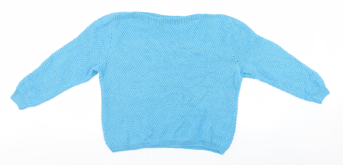 Preworn Womens Blue   Pullover Jumper