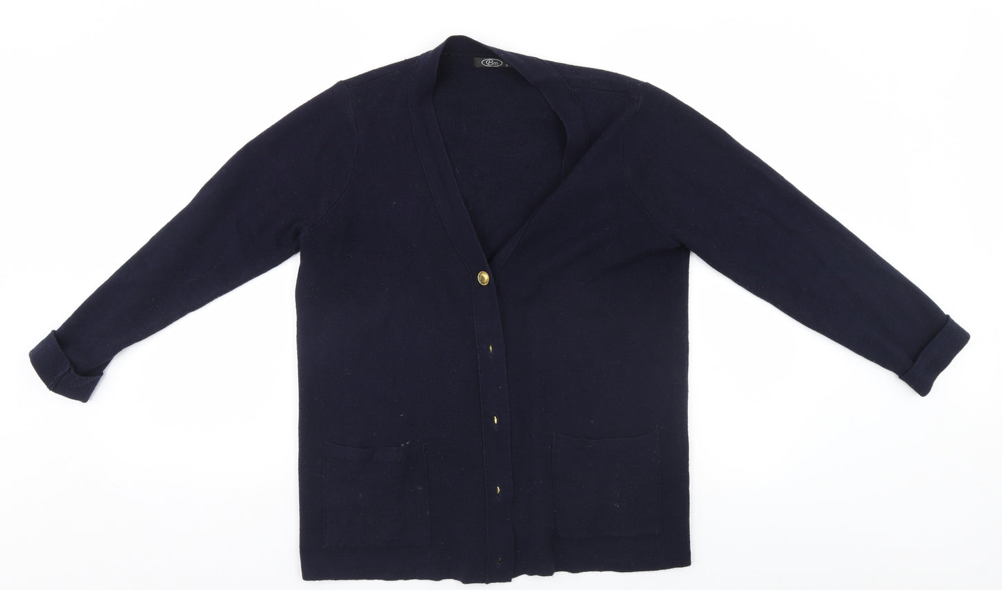 BM Womens Blue   Cardigan Jumper Size S