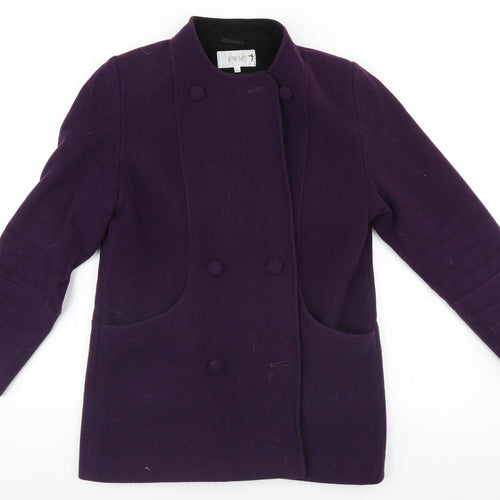 EWM Womens Blue   Overcoat Jacket Size 12