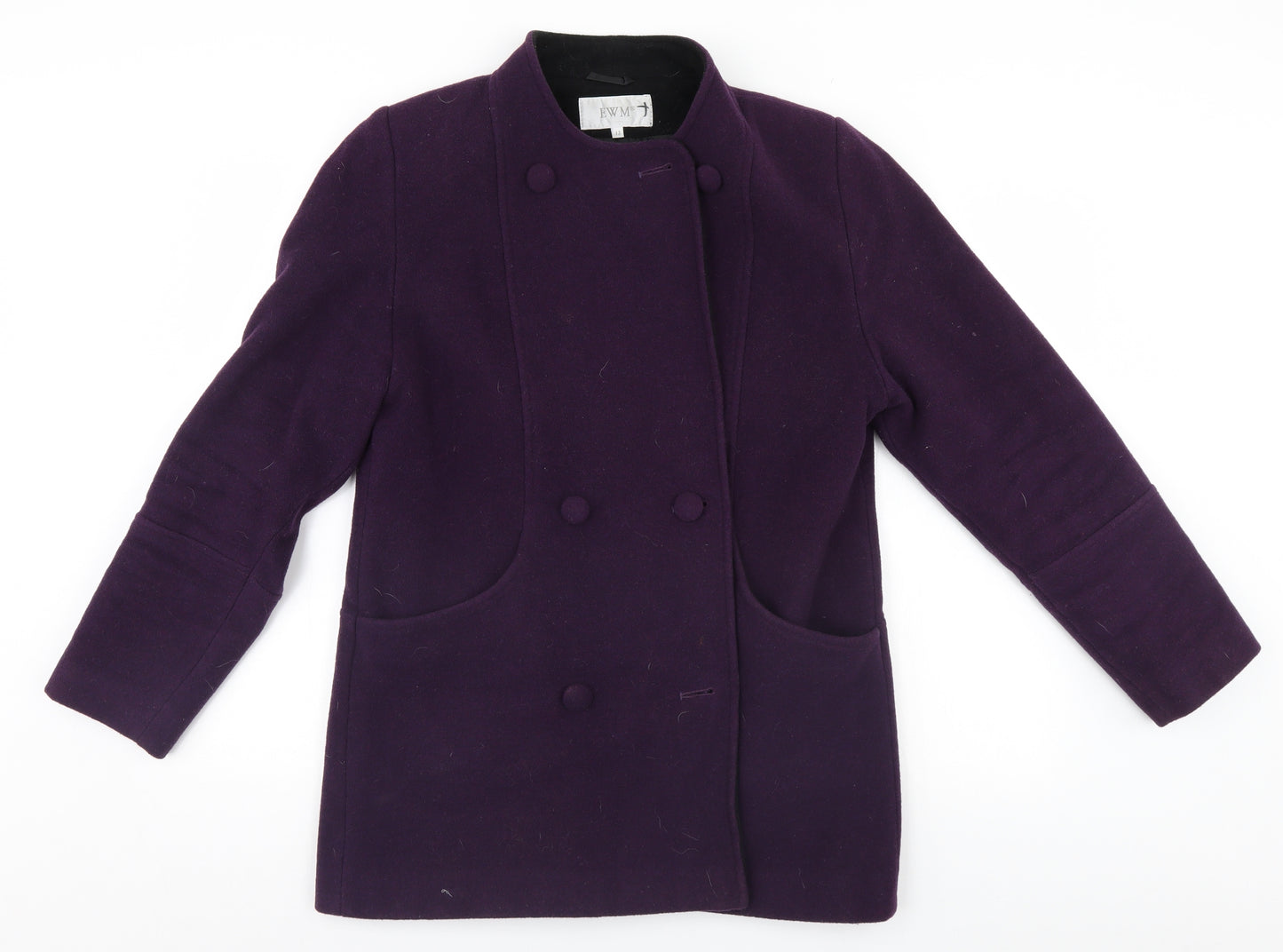 EWM Womens Blue   Overcoat Jacket Size 12
