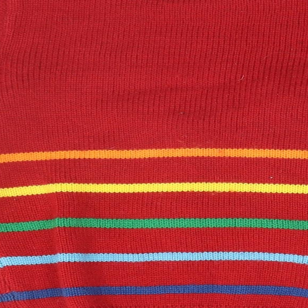 Nutmeg Boys Red   Pullover Jumper Size 3-4 Years  - Christmas, Dinosaur