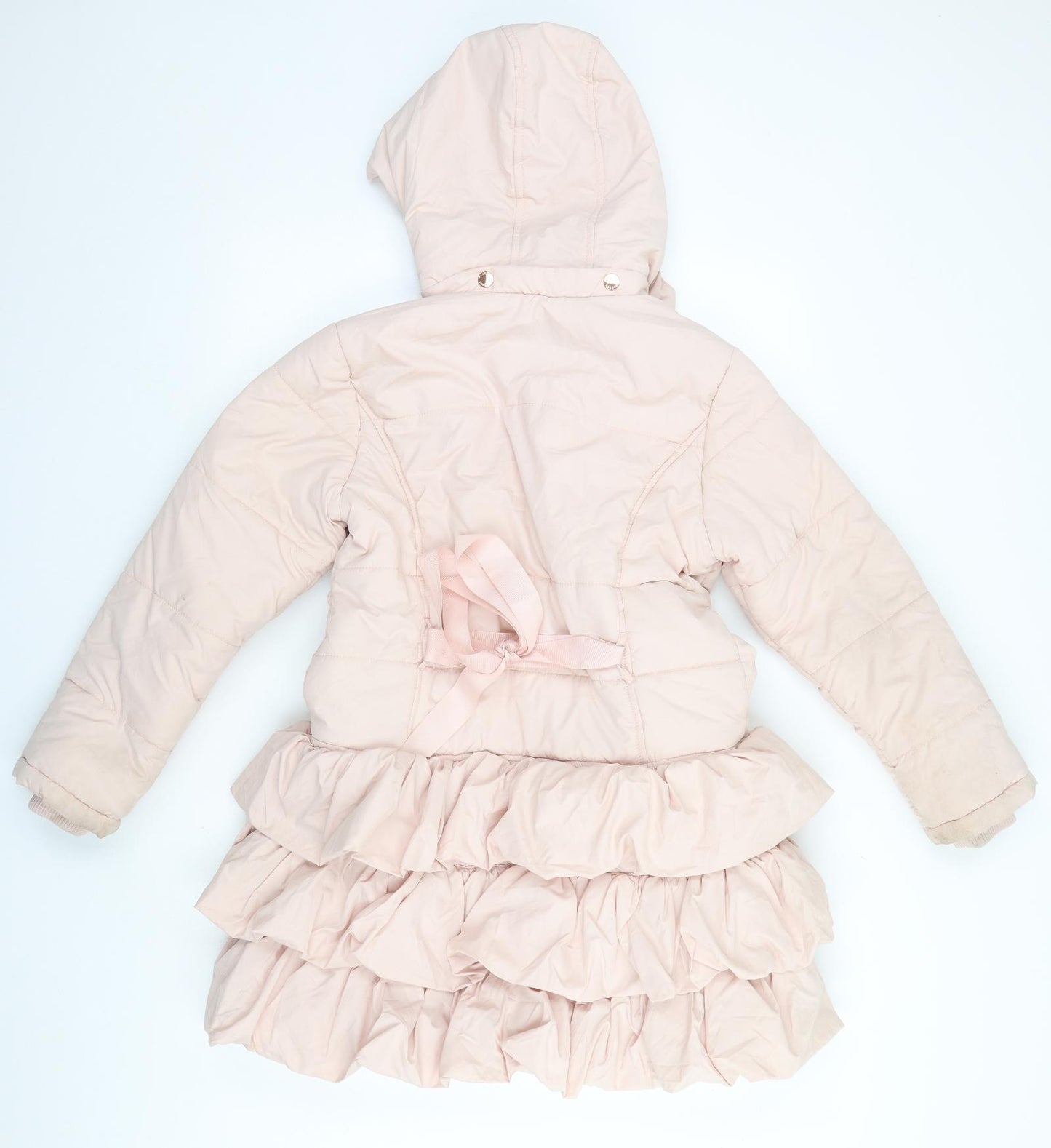Monsoon Girls Ivory   Parka Coat Size 12-13 Years