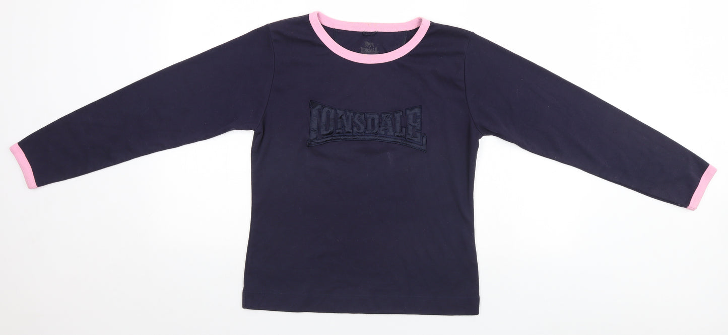 Lonsdale Womens Blue   Pullover Jumper Size 16