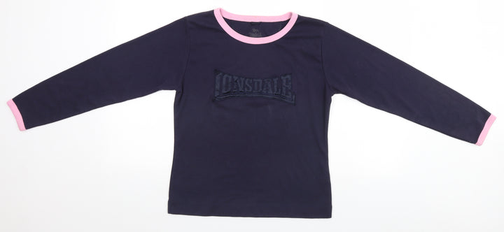 Lonsdale Womens Blue   Pullover Jumper Size 16