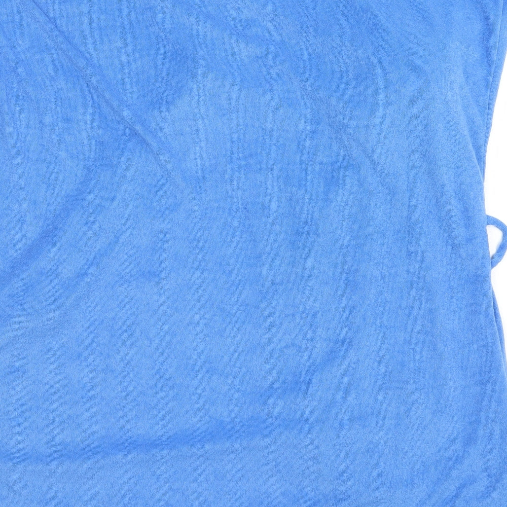 Love To Lounge Womens Blue Solid  Top Pyjama Top Size 18