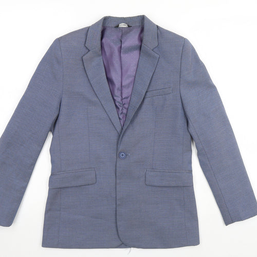 George Boys Blue   Full Zip Jumper Size 11-12 Years