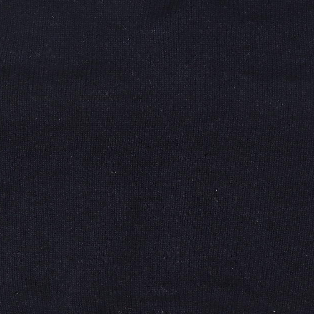 TU Mens Black   Cardigan Jumper Size XL