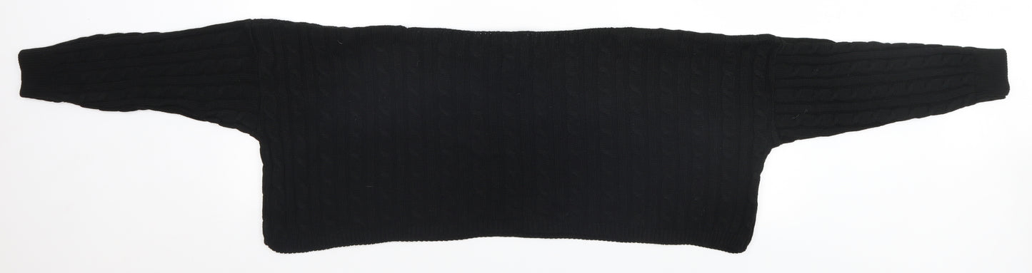 Pure Fashion Womens Black   Pullover Jumper
