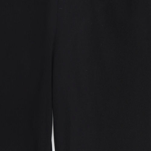 vidaXL Womens Black   Trousers  Size 14 L26 in