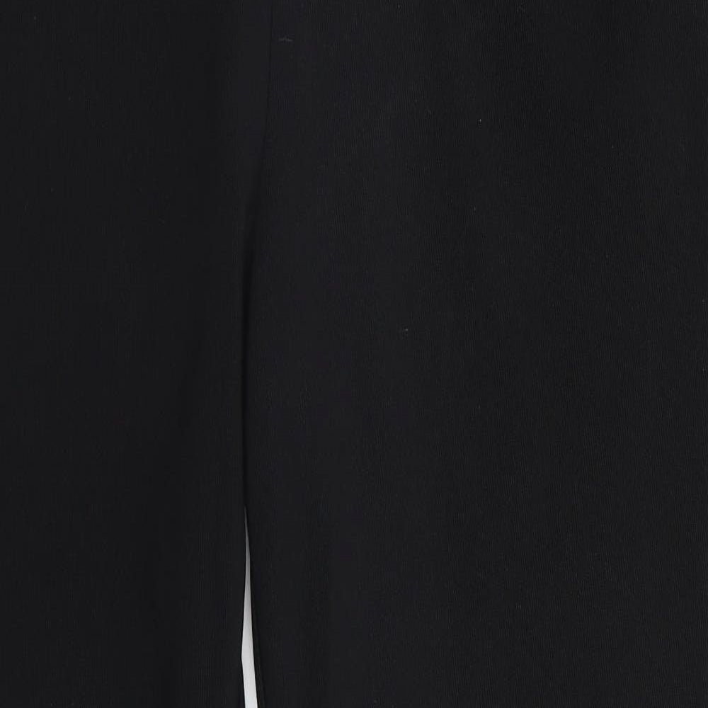 vidaXL Womens Black   Trousers  Size 14 L26 in