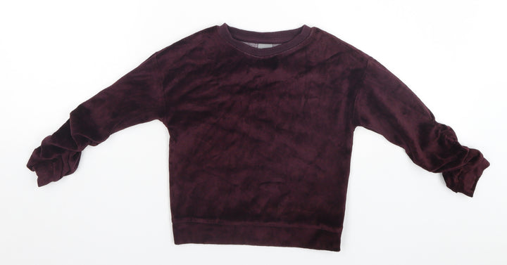 NEXT Girls Red   Pullover Jumper Size 4 Years