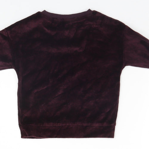 NEXT Girls Red   Pullover Jumper Size 4 Years