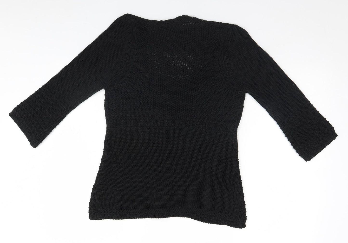 Marks and Spencer Womens Black   Cardigan Jumper Size 10