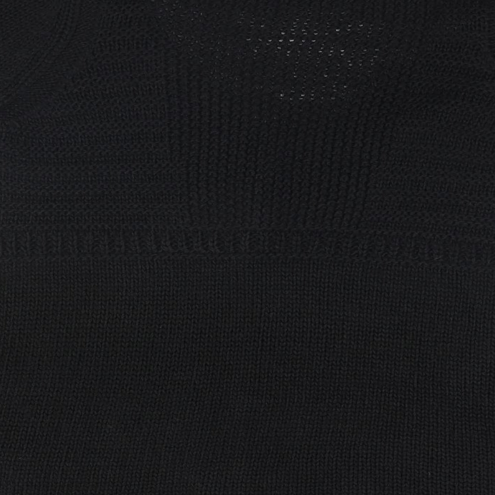 Marks and Spencer Womens Black   Cardigan Jumper Size 10