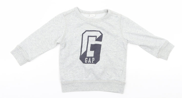 Gap Girls Grey   Pullover Sweatshirt Size 2 Years