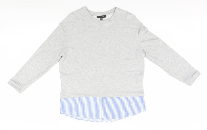 Atmosphere Womens Grey Pullover Jumper Size 14