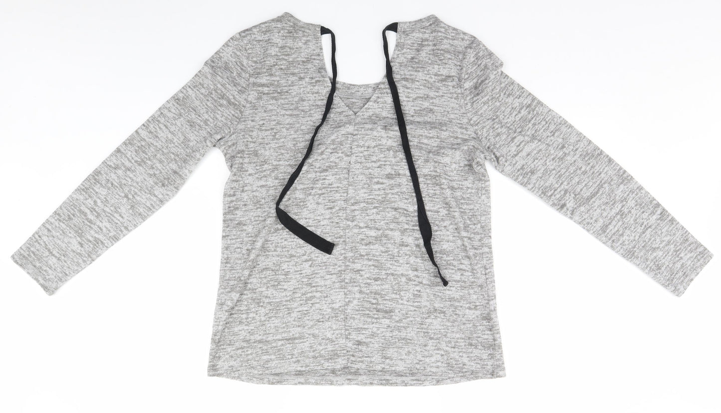 Primark Womens Grey   Basic T-Shirt Size 10
