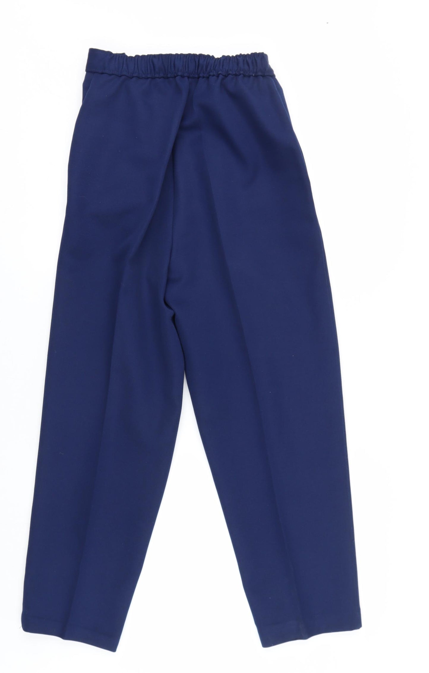 Slimma Womens Blue    Suit Trousers Size 12 L25 in