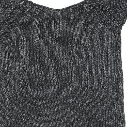 Zara Womens Grey   Pullover Jumper Size M
