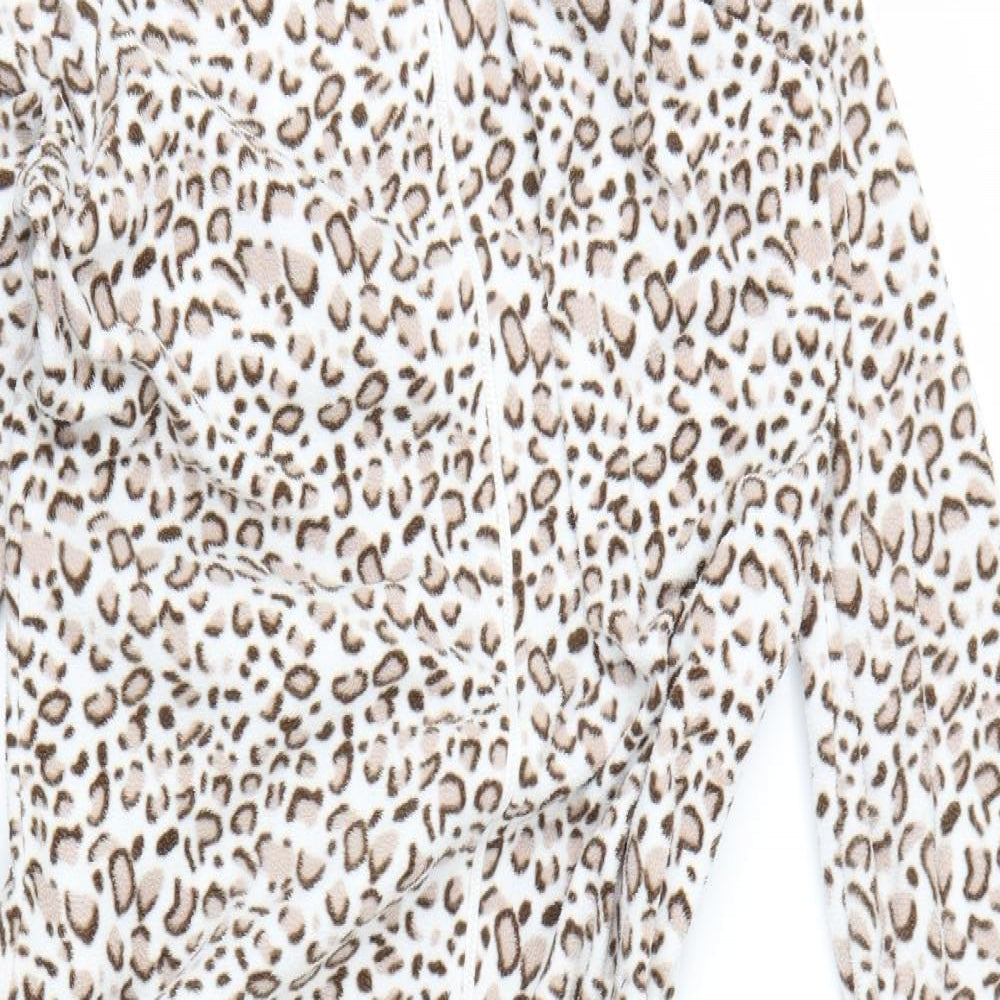 New Look Womens Beige Animal Print   One Piece Size L  - leopard