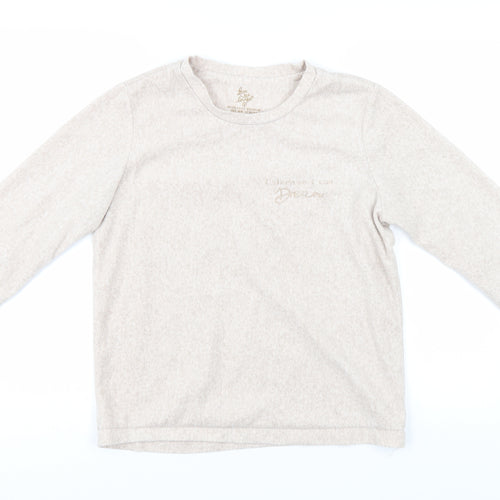 Primark Womens Beige   Pullover Jumper Size S  - loungewear