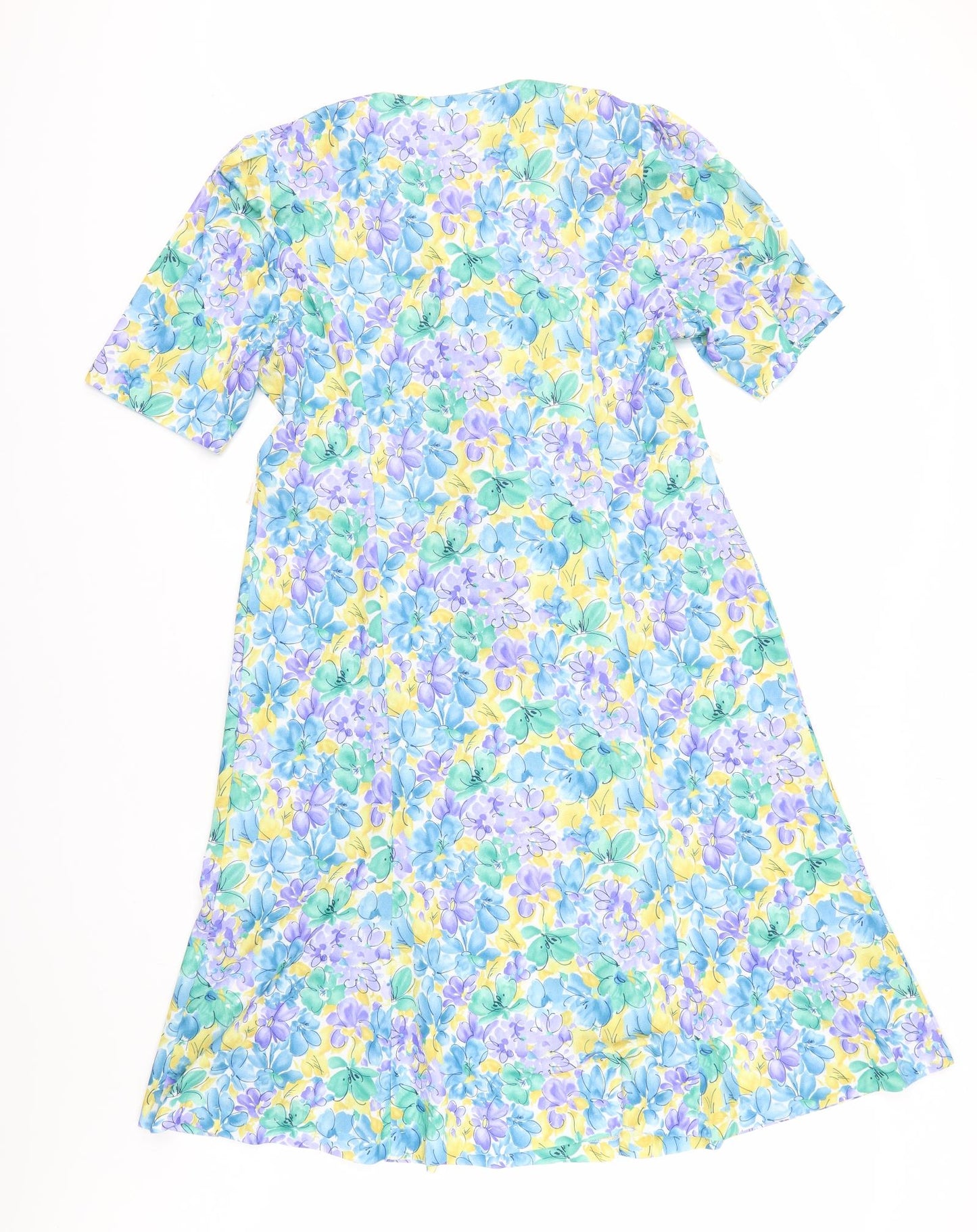 Richard Stump Womens Multicoloured Floral  A-Line  Size 18  - short length
