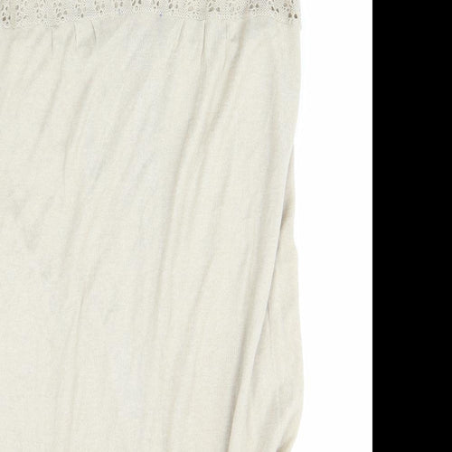 Innocence Womens Beige   Tunic Jumper Size M