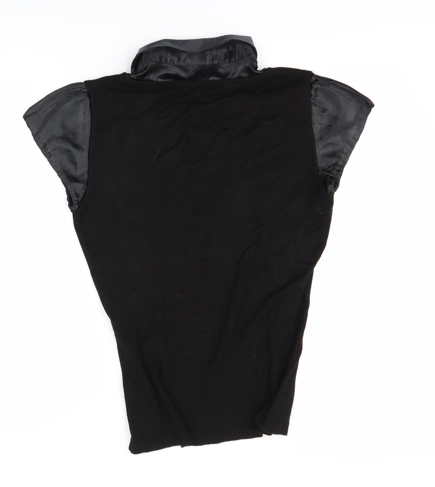 Select Womens Black   Cardigan Jumper Size 14
