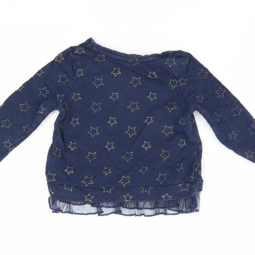George Baby Blue   Basic Blouse Size 12-18 Months